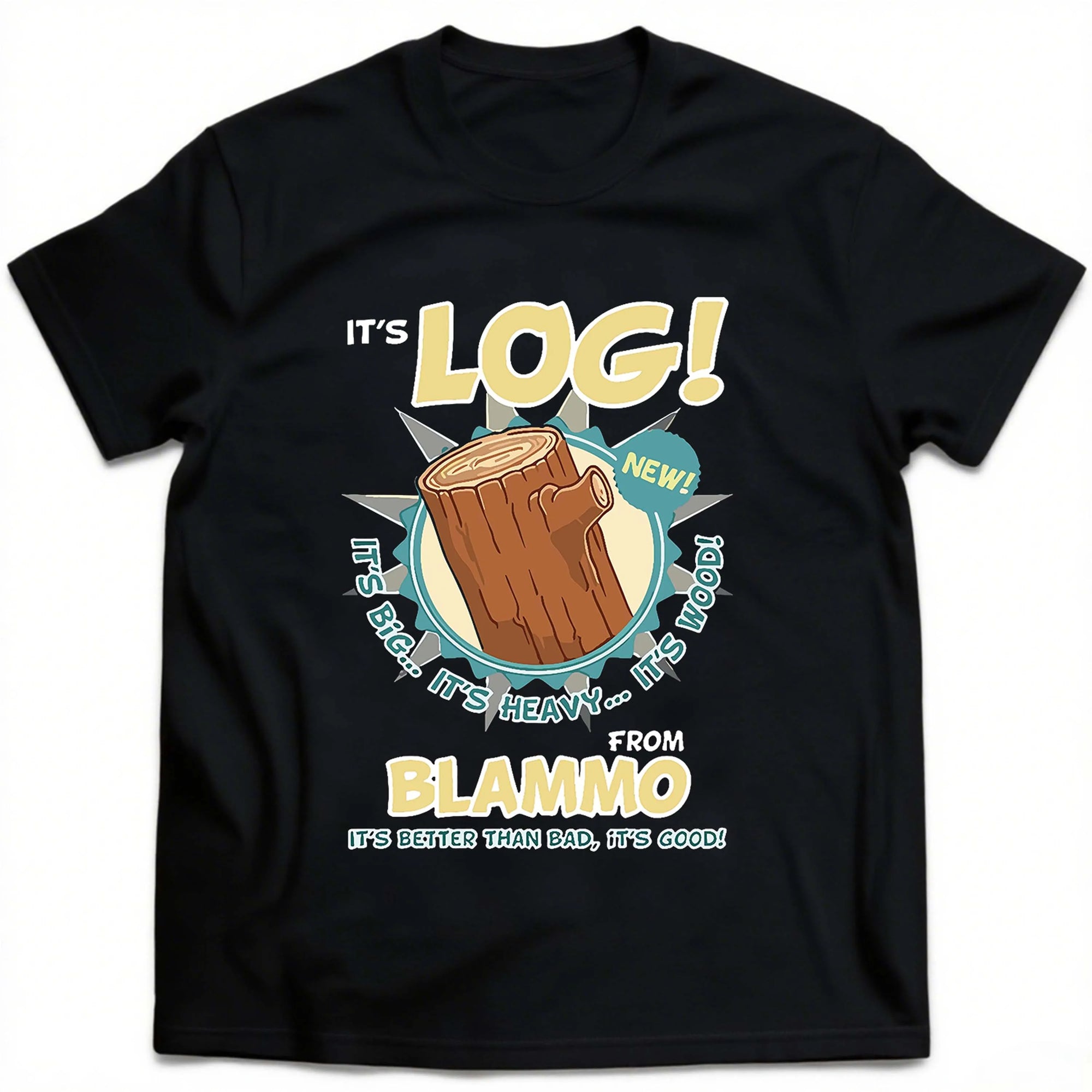 Plus Size Black Short Sleeve T-Shirt with Log Pattern Suitable for Outdoor Leisure Wear in Summer